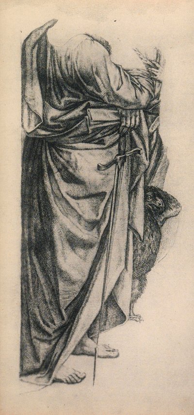 Study for the Mantle of Saint Paul by Raffaello Sanzio Raphael